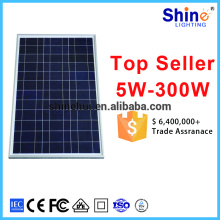 80W High Efficiency Grade Ein Solarzellen Solarmodul mit CE TUV Zertifikat für Indien